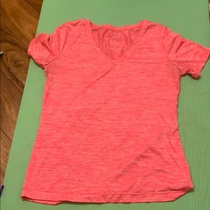 Women’s pink athletic shirt